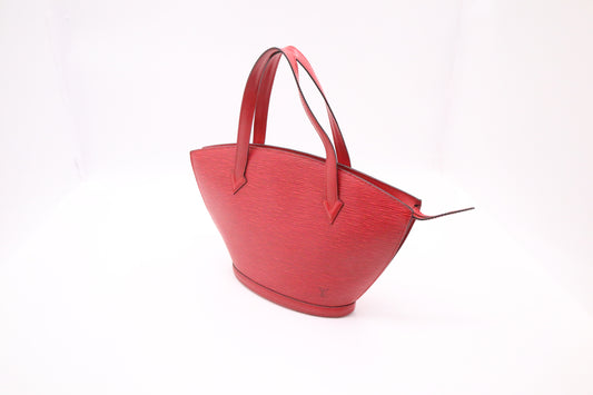 Louis Vuitton Saint Jacques in Red Epi Leather