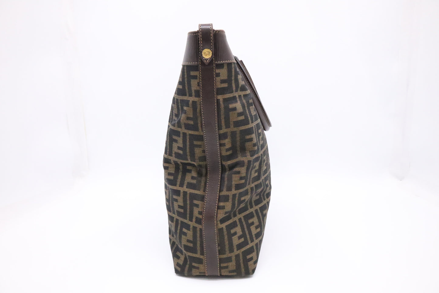 Fendi Tote in Zucca Canvas
