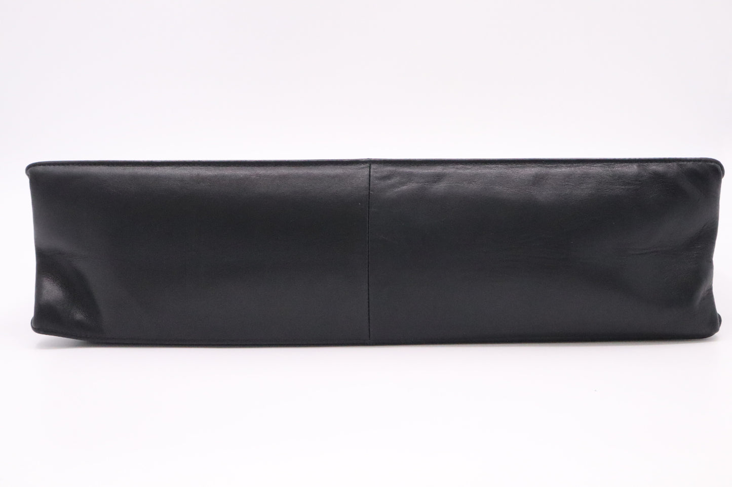 Chanel Large Chain Tote in Black Leather