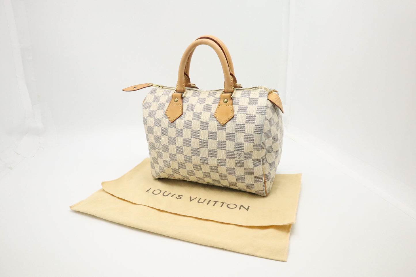 Louis Vuitton Speedy 25 in Damier Azur Canvas