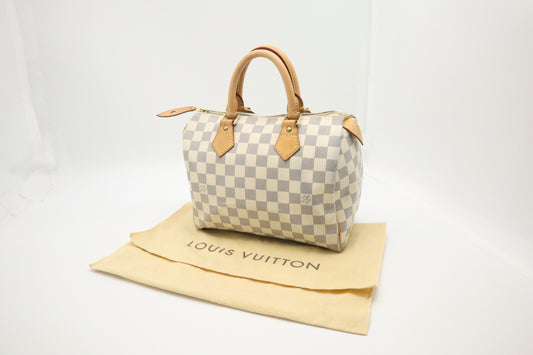 Louis Vuitton Speedy 25 in Damier Azur Canvas