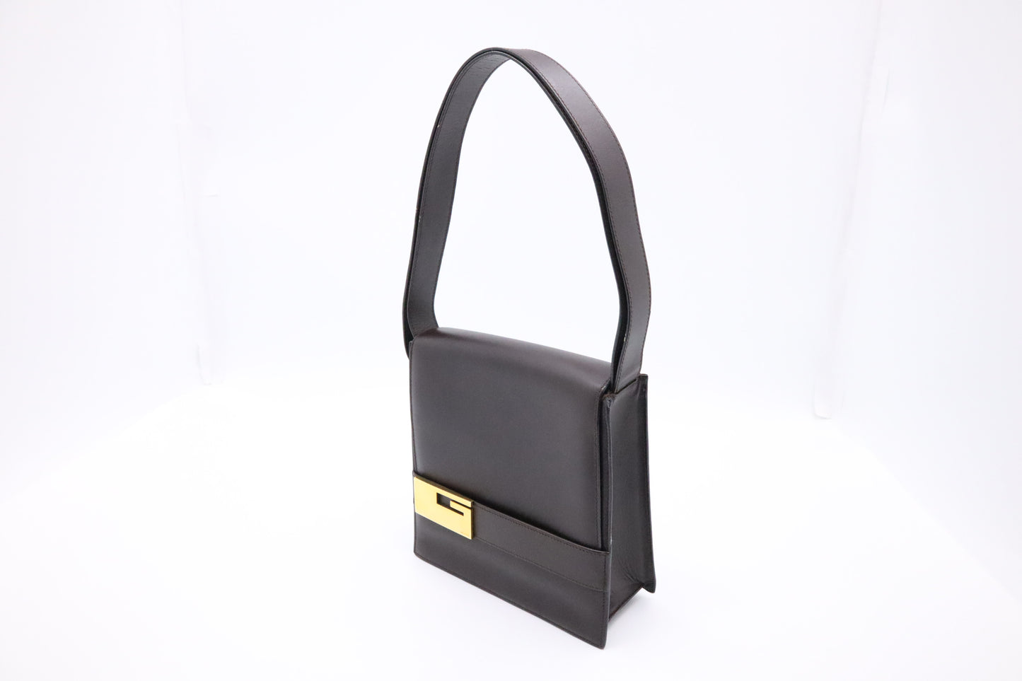 Gucci Shoulder Bag in Brown Leather
