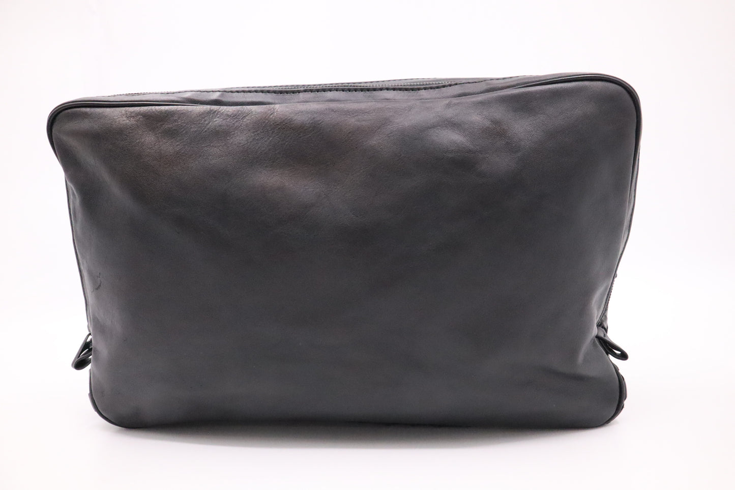 Bottega Veneta Pouch in Black Leather