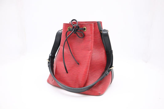 Louis Vuitton Petit Noe in Red Epi Leather