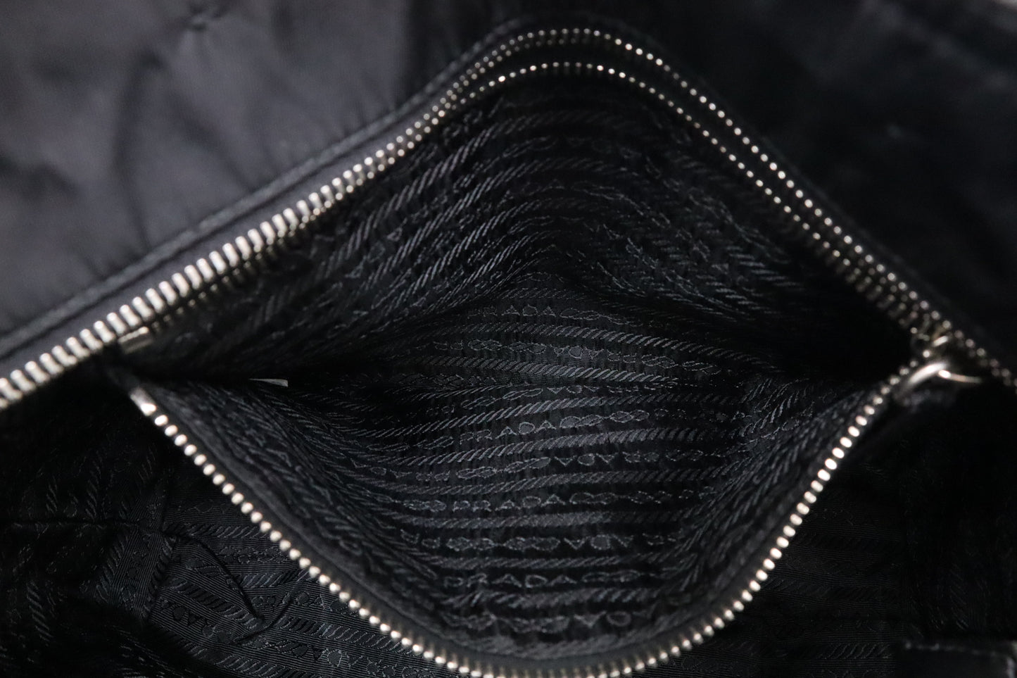Prada Shoulder Bag in Black Nylon