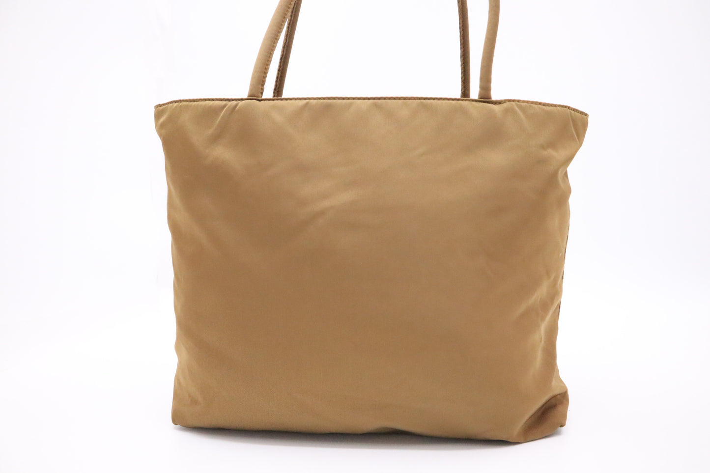 Prada handbag in Bronze Nylon Canvas