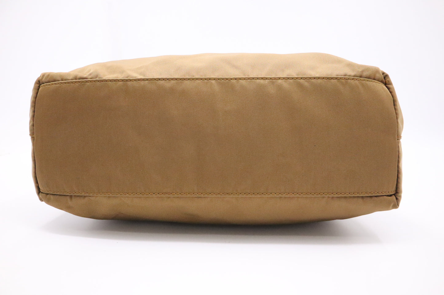 Prada handbag in Bronze Nylon Canvas