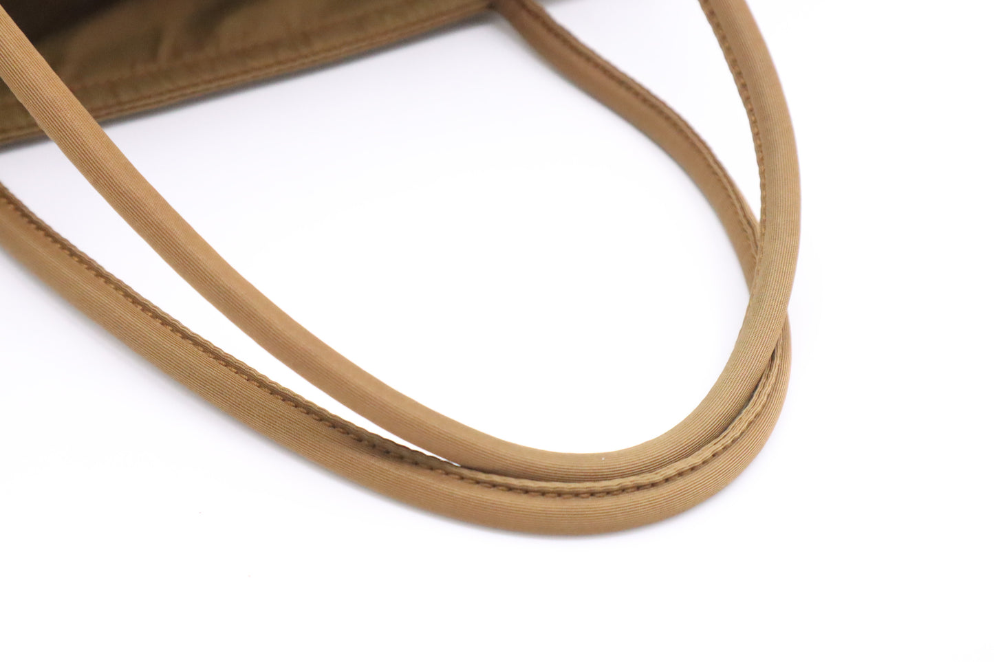 Prada handbag in Bronze Nylon Canvas