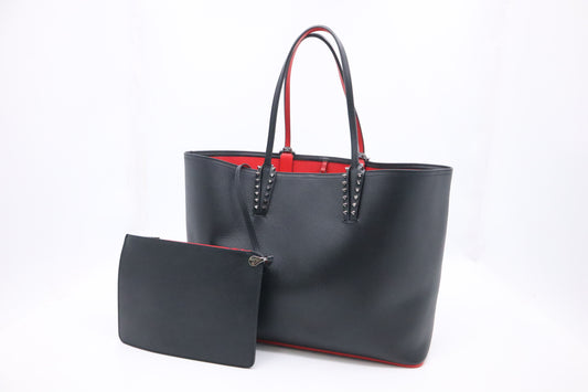 Louboutin Cabata in Black Leather