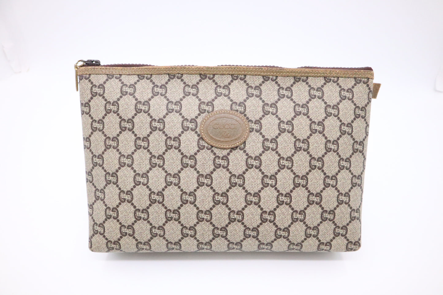 Gucci Plus Pouch in GG Canvas