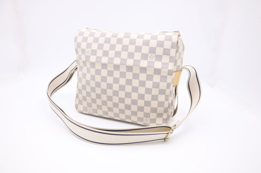 Louis Vuitton Naviglio in Damier Azur Canvas