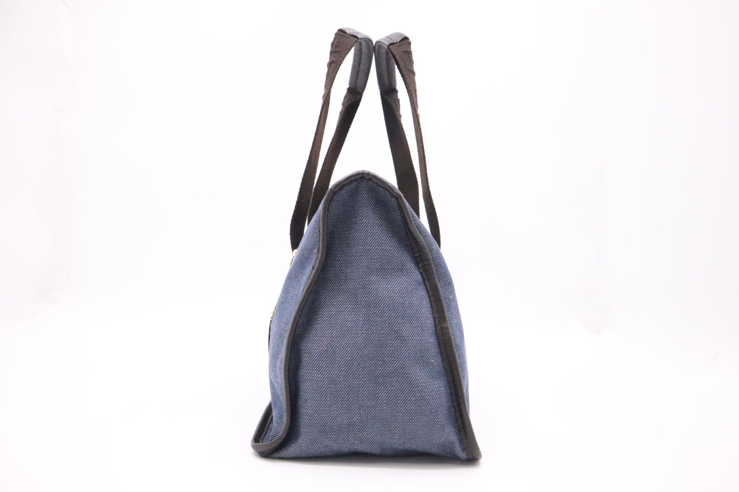 Fendi Handbag in Blue Denim Canvas