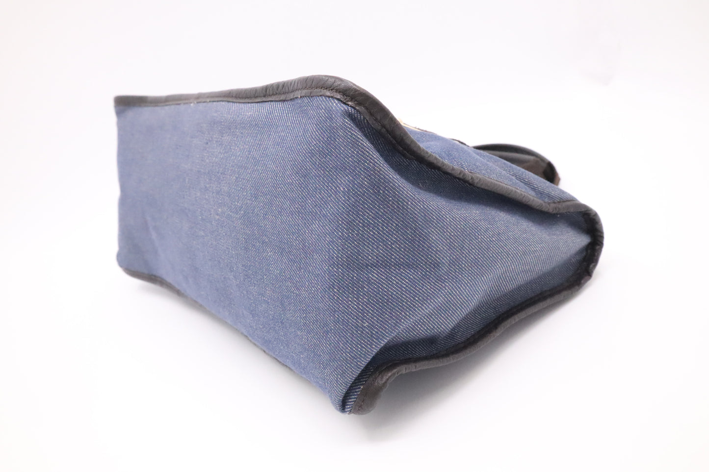 Fendi Handbag in Blue Denim Canvas