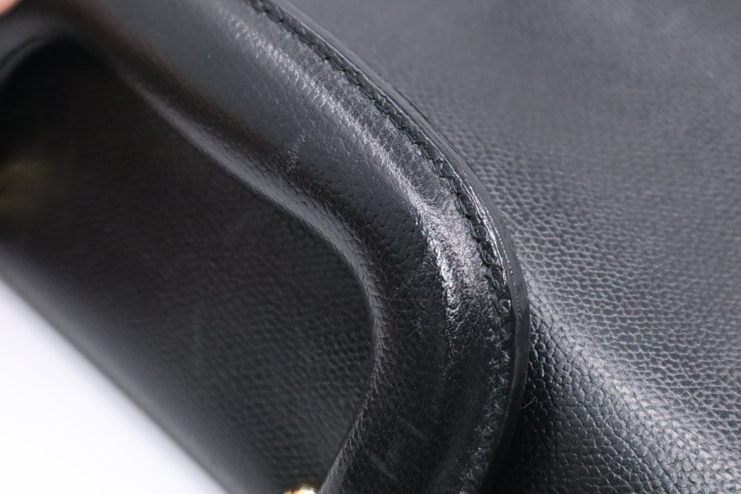 YSL Saint Laurent Briefcase in Black Leather