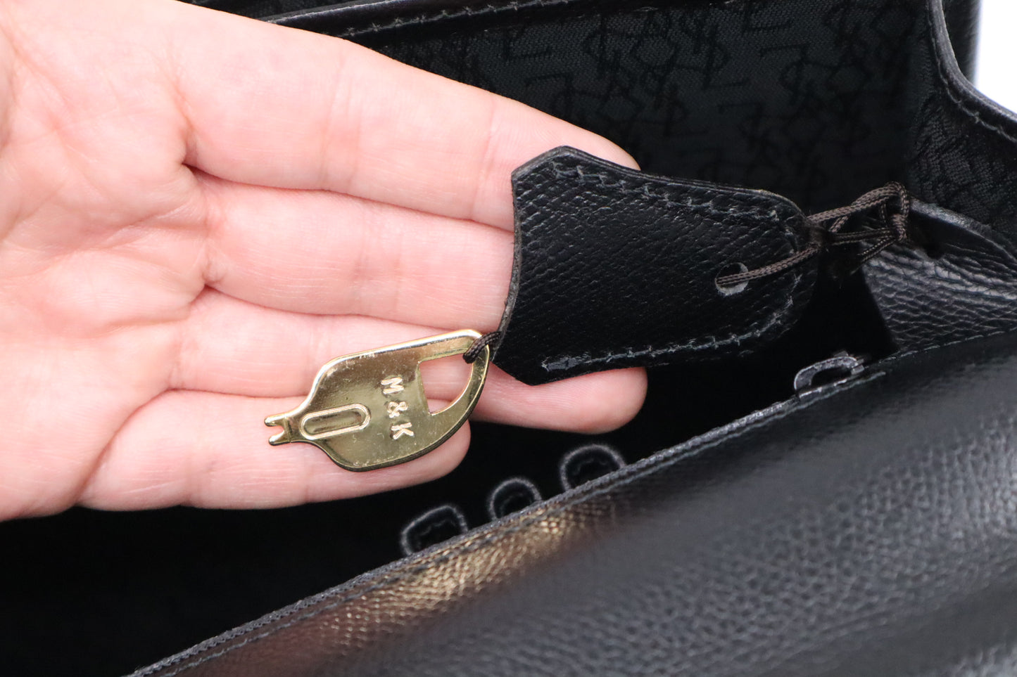 YSL Saint Laurent Briefcase in Black Leather