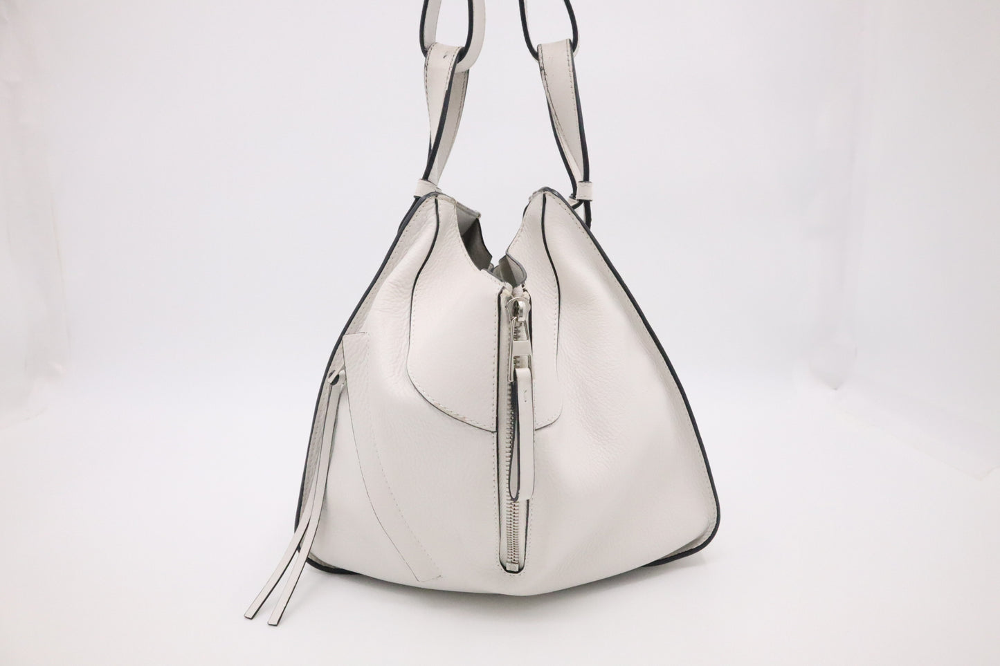 Loewe Small Hammock in White Leather