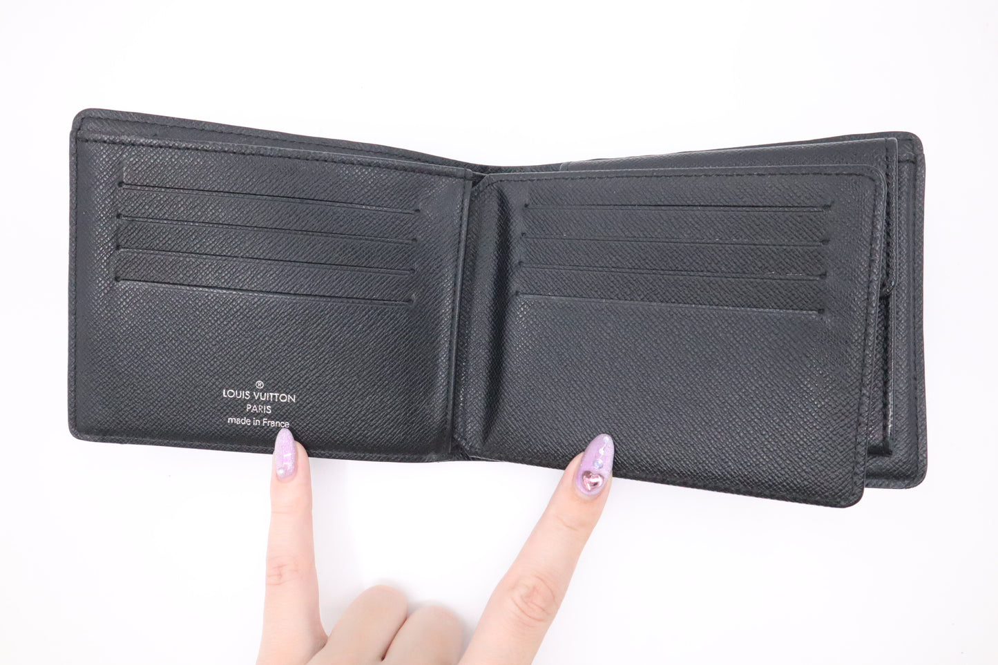 Louis Vuitton Bifold Wallet in Damier Graphite Canvas