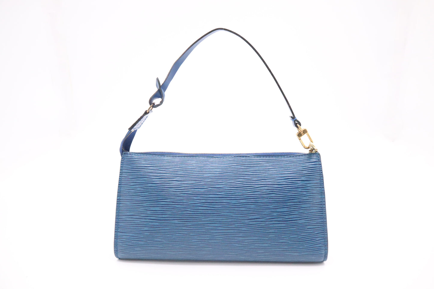 Louis Vuitton Pochette Accessoires in Blue Epi Leather
