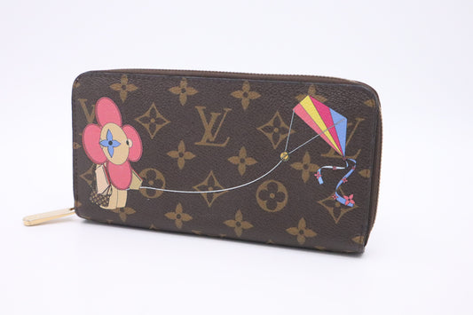 Louis Vuitton Long Zippy Wallet in Vivienne Monogram Canvas