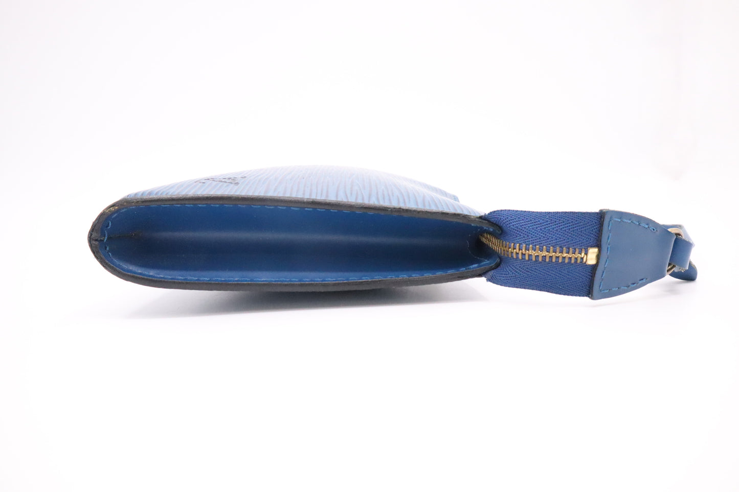 Louis Vuitton Pochette Accessoires in Blue Epi Leather