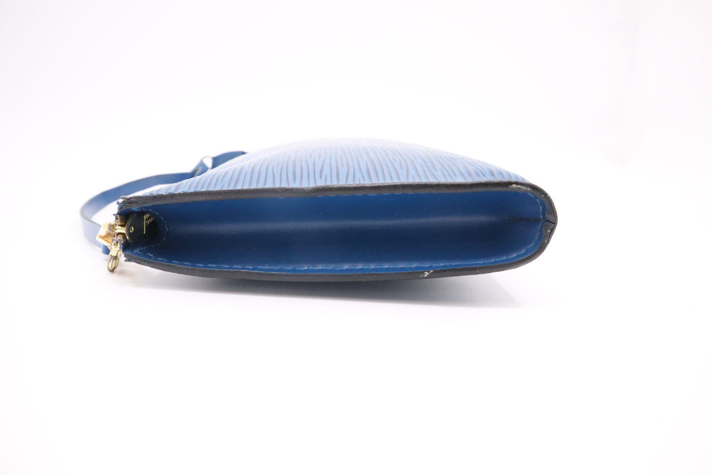Louis Vuitton Pochette Accessoires in Blue Epi Leather