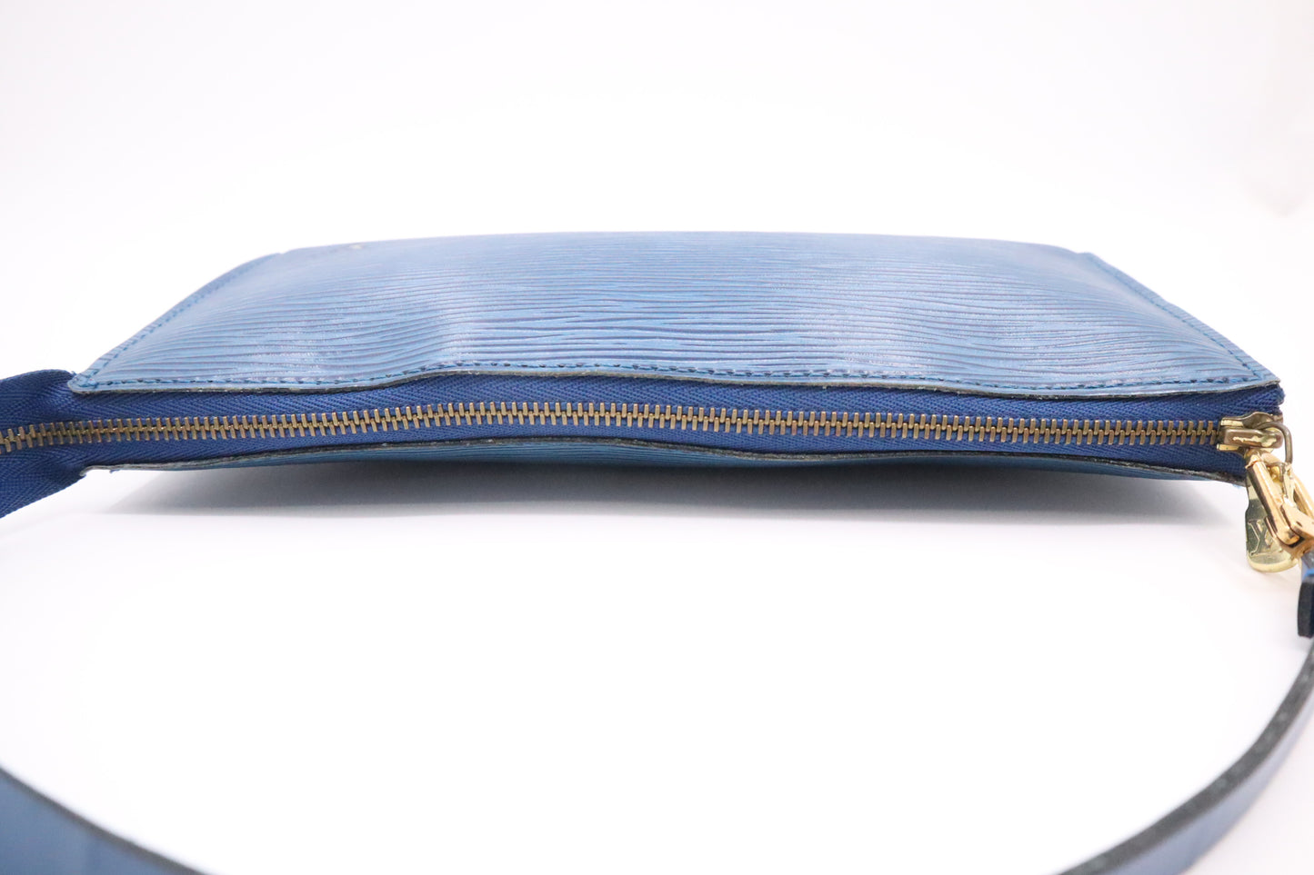 Louis Vuitton Pochette Accessoires in Blue Epi Leather