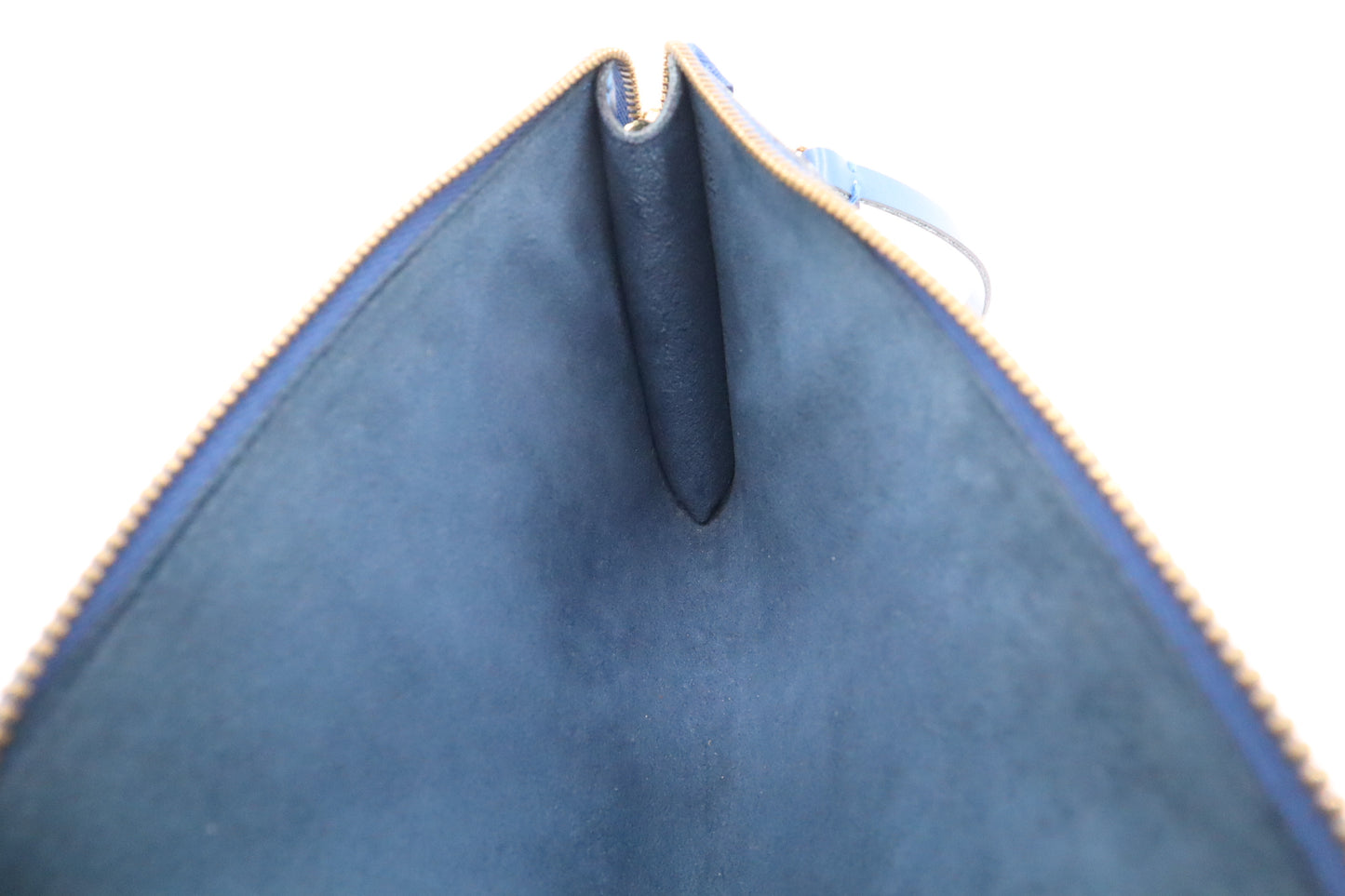 Louis Vuitton Pochette Accessoires in Blue Epi Leather