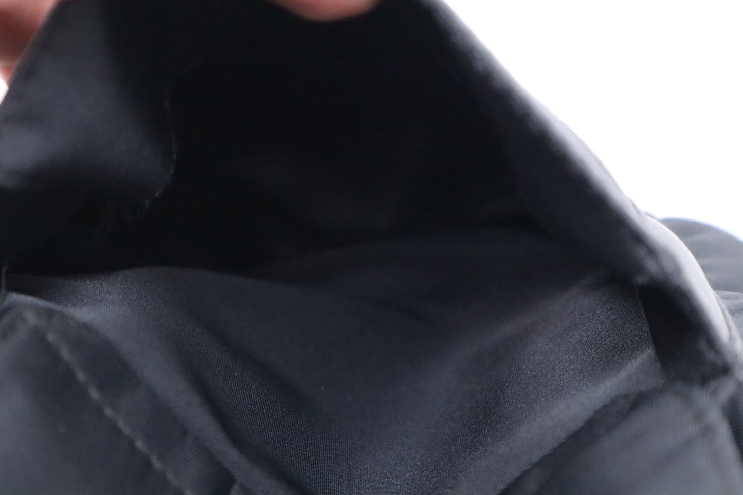 Versace Backpack in Black Nylon