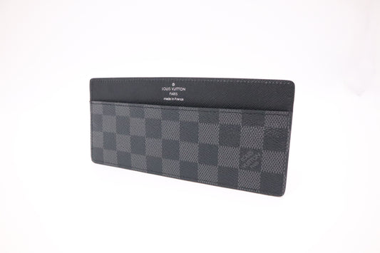Louis Vuitton Wallet Insert in Damier Graphite Canvas