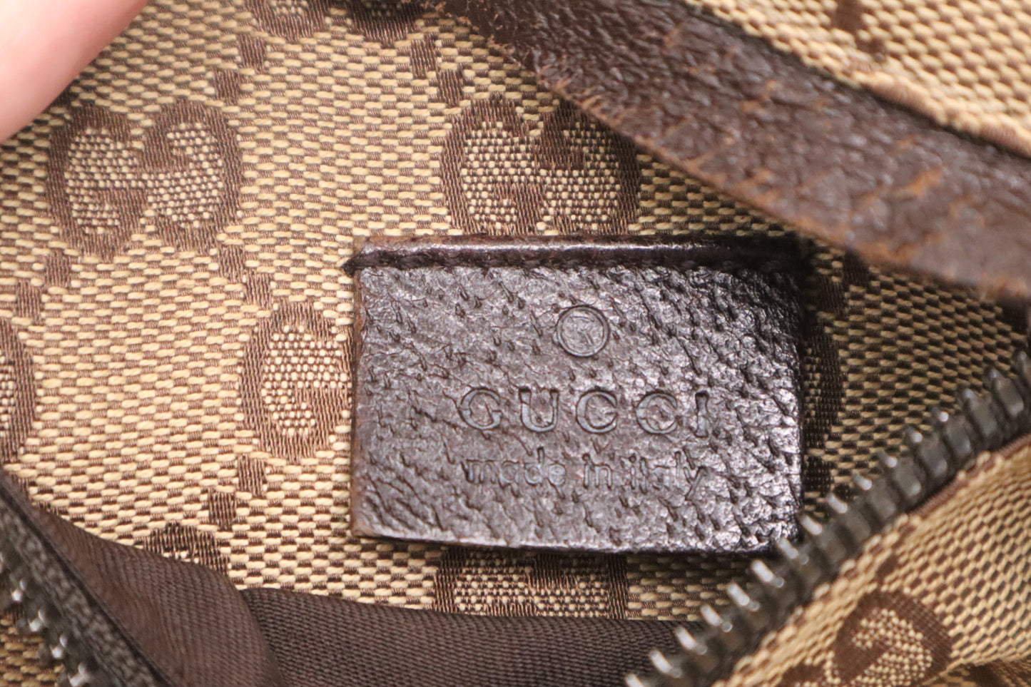 Gucci Waist Bag in Brown GG Canvas