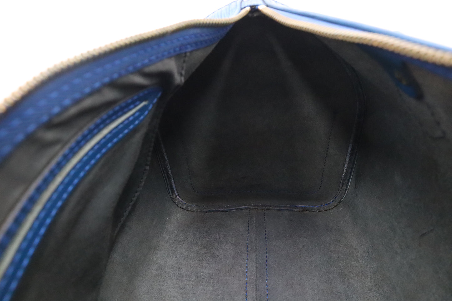 Louis Vuitton Speedy 30 in Blue Epi Leather