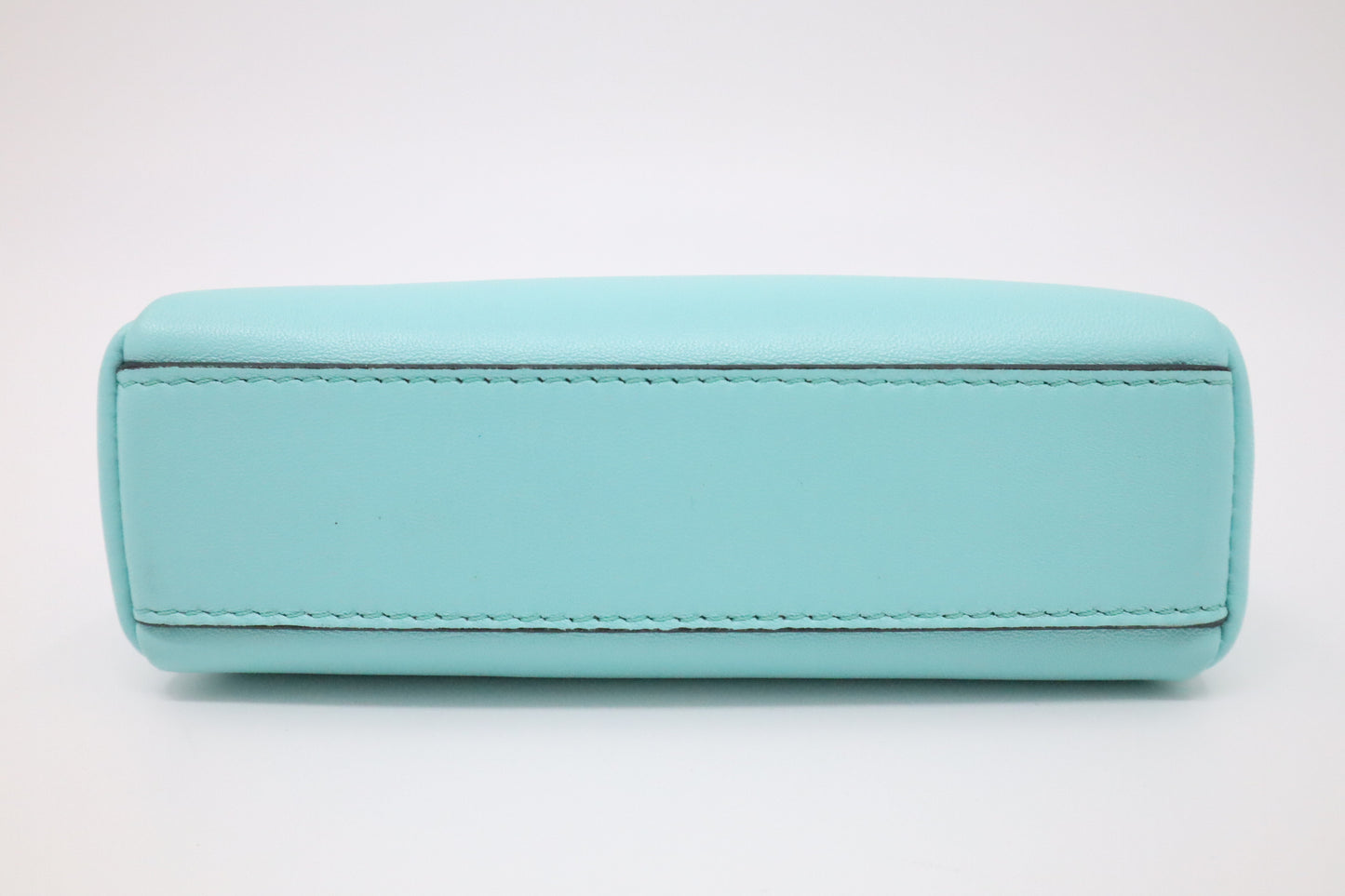 Fendi Mini Peakaboo in Turquoise Leather