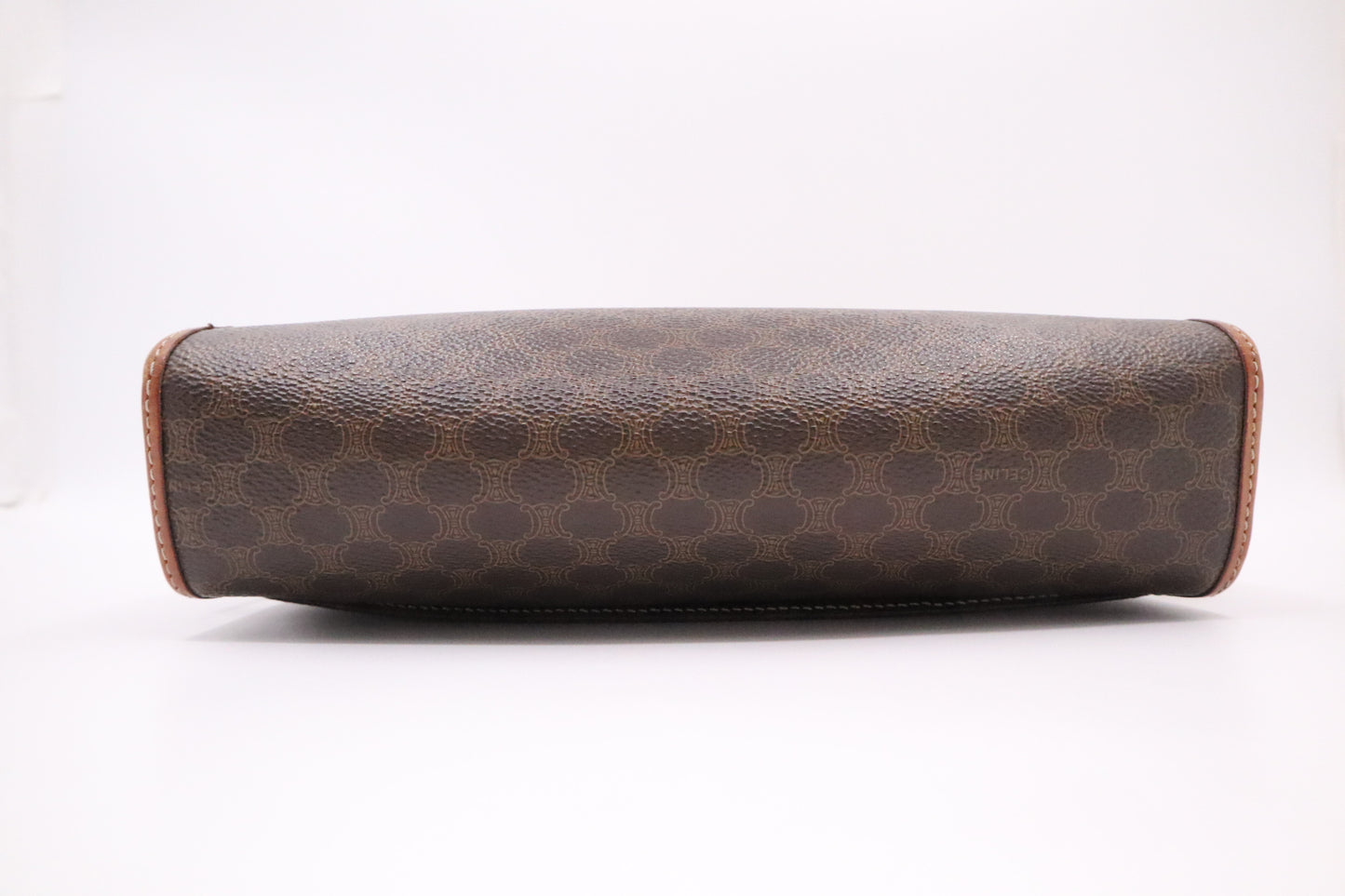 Celine Crossbody Bag in Brown Macadam Canvas