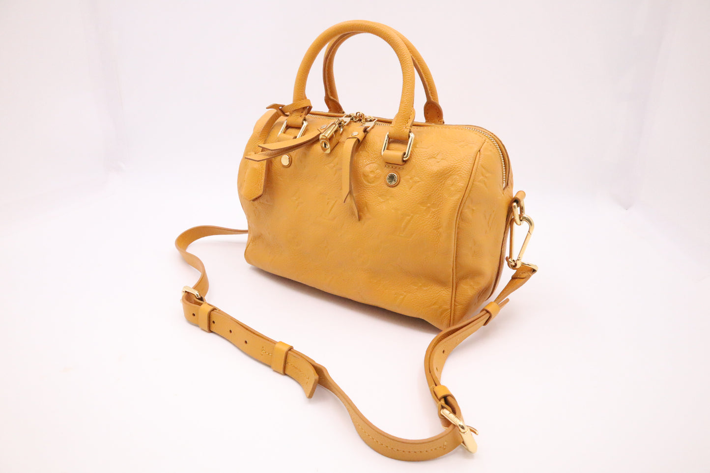 Louis Vuitton Speedy 25B in Yellow Empreinte Leather