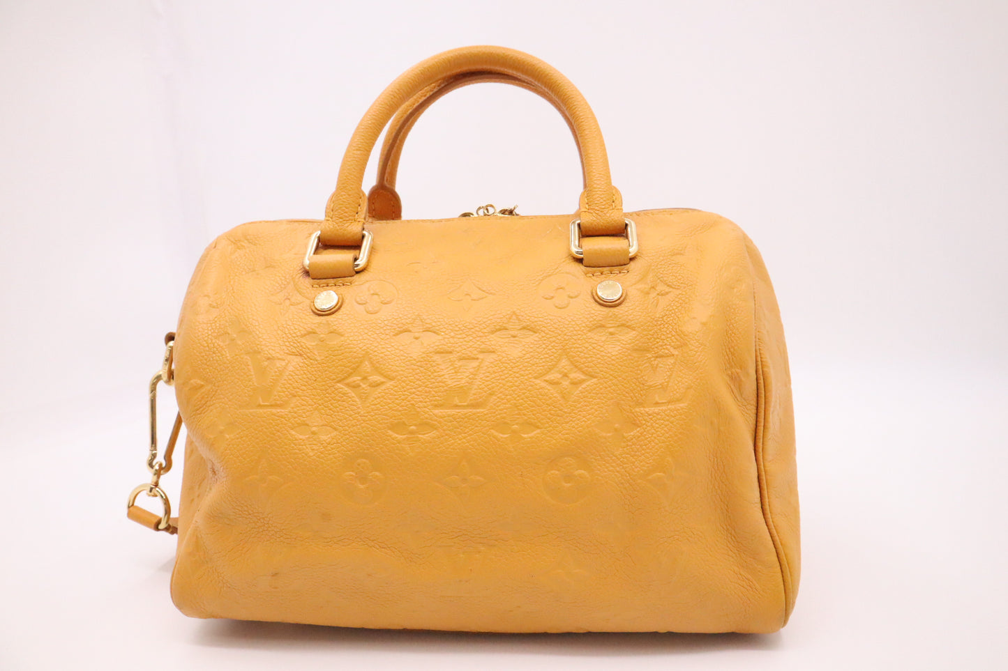 Louis Vuitton Speedy 25B in Yellow Empreinte Leather