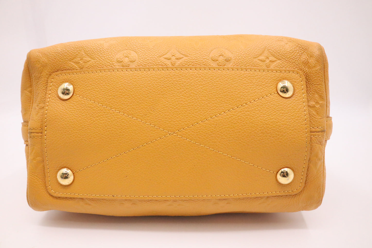 Louis Vuitton Speedy 25B in Yellow Empreinte Leather