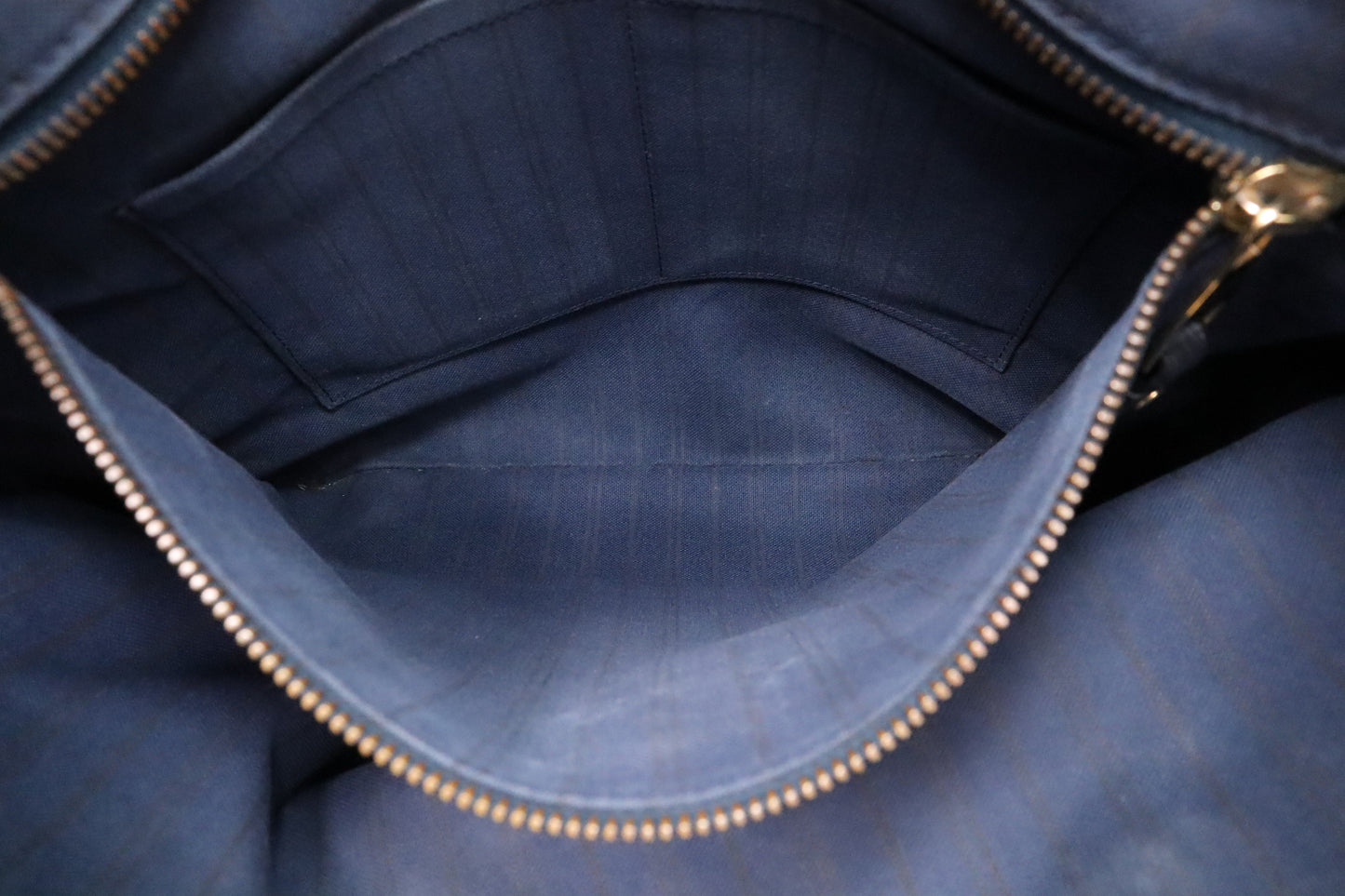 Louis Vuitton Citadine in Navy Blue Empreinte Leather