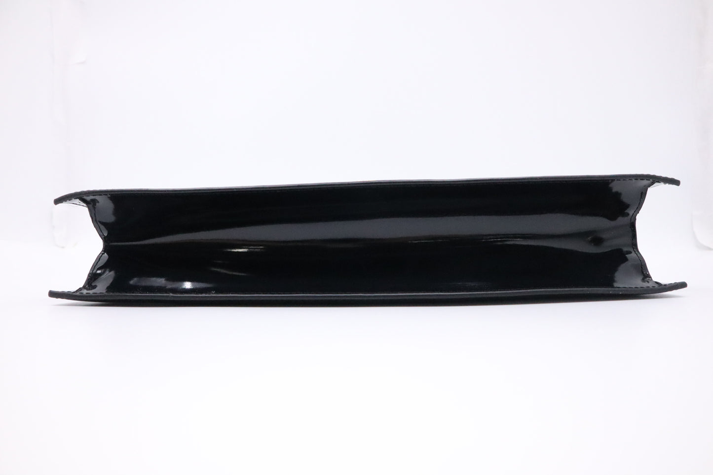 Ferragamo Handbag in Black Patent Leather