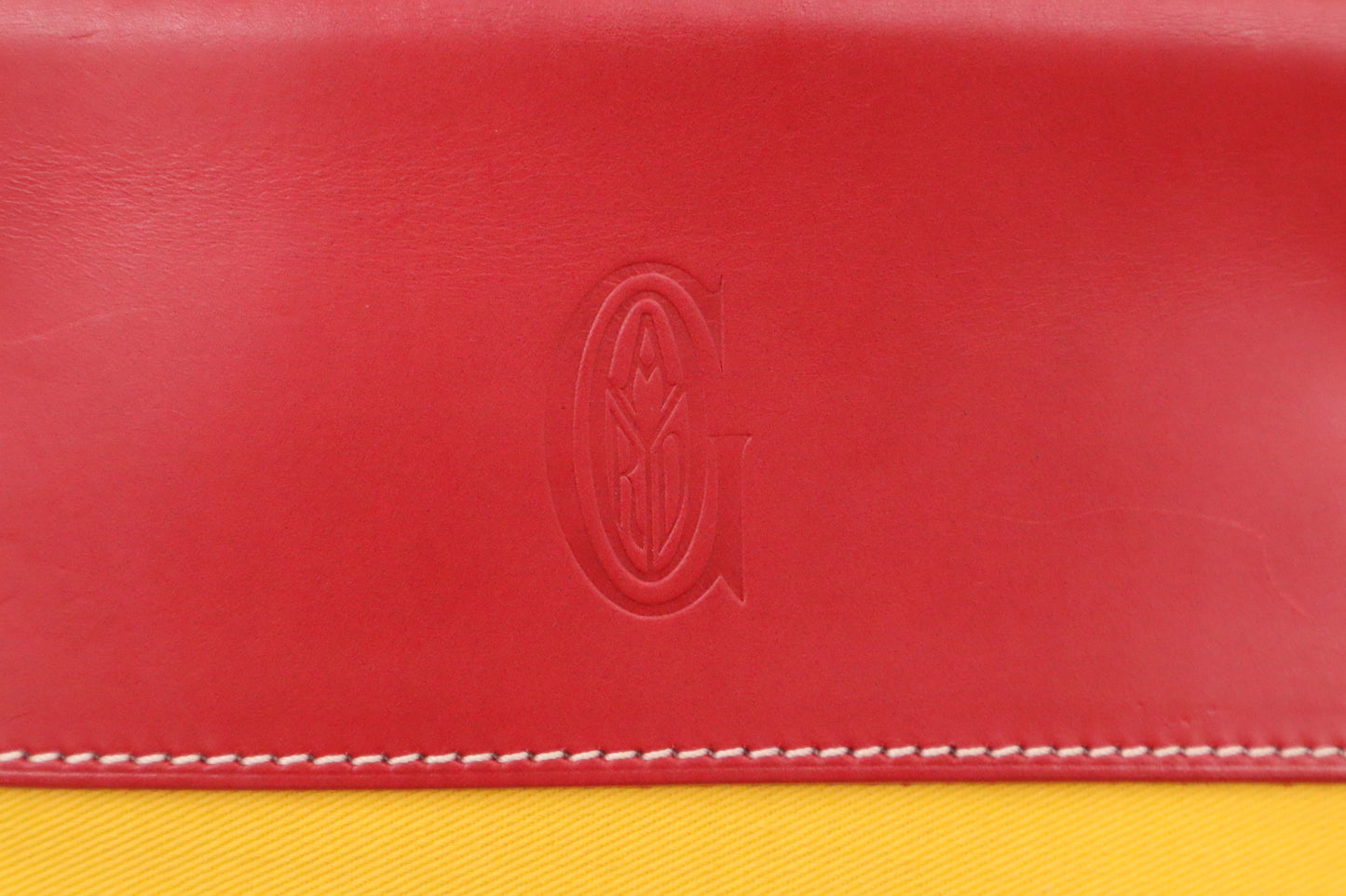Goyard Ambassade in Red Goyardine Canvas