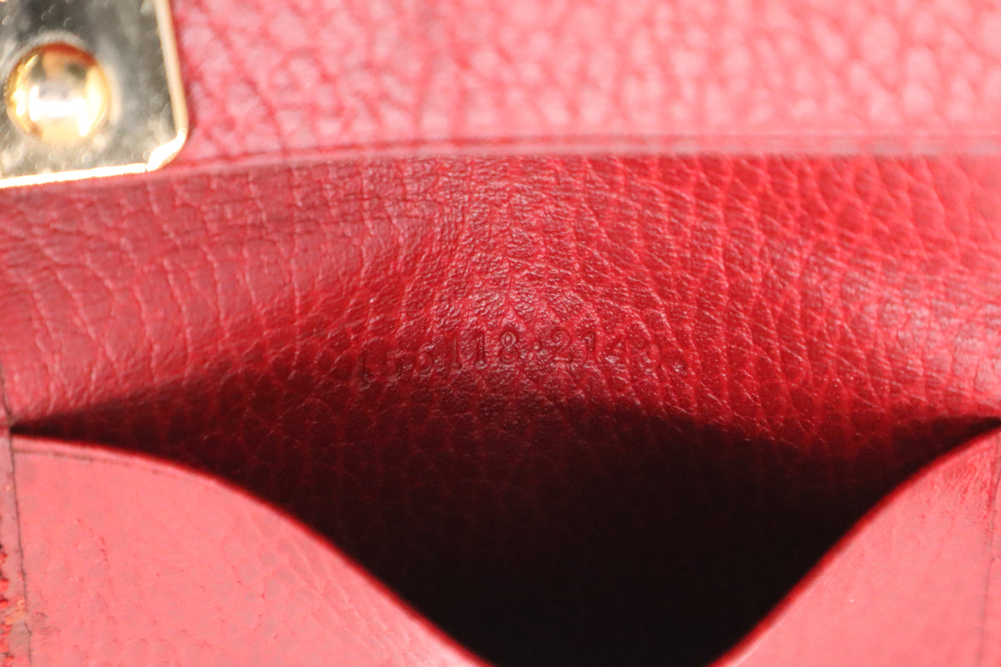 Gucci 6 Key Case in Red Leather