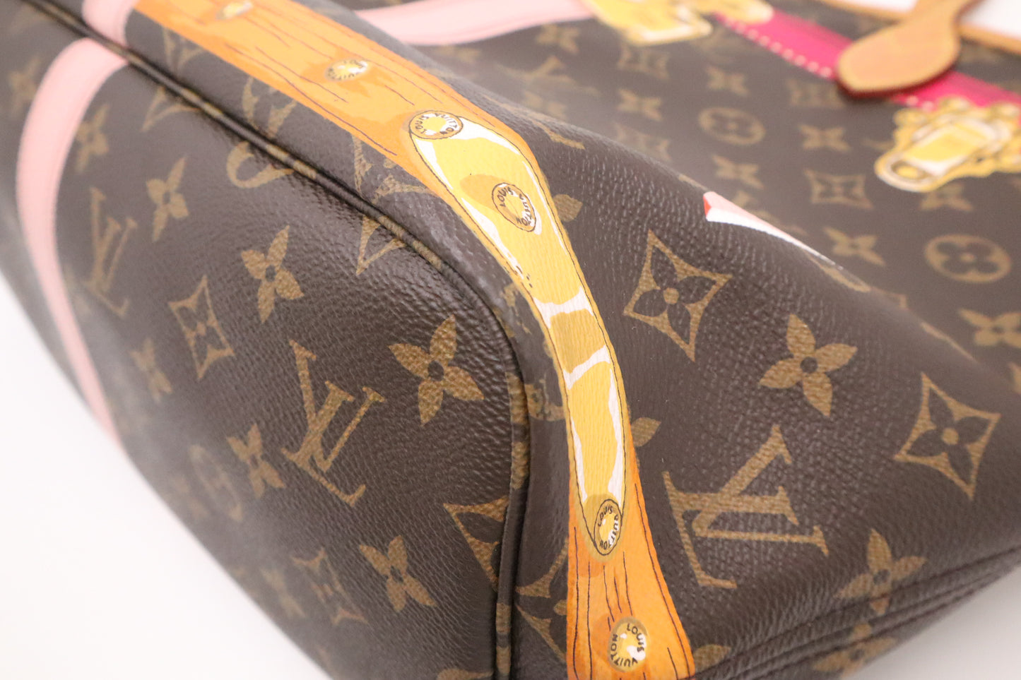 Louis Vuitton Neverfull MM in Summer Trunk Monogram Canvas