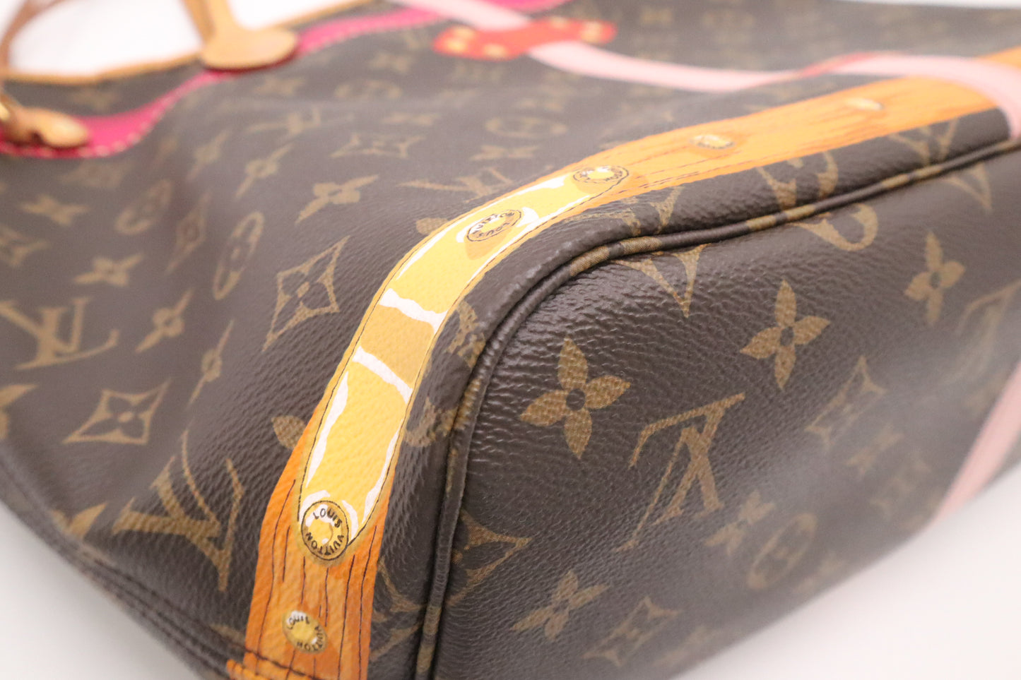 Louis Vuitton Neverfull MM in Summer Trunk Monogram Canvas