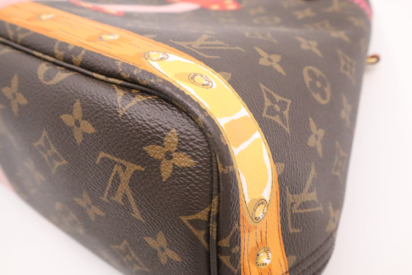 Louis Vuitton Neverfull MM in Summer Trunk Monogram Canvas