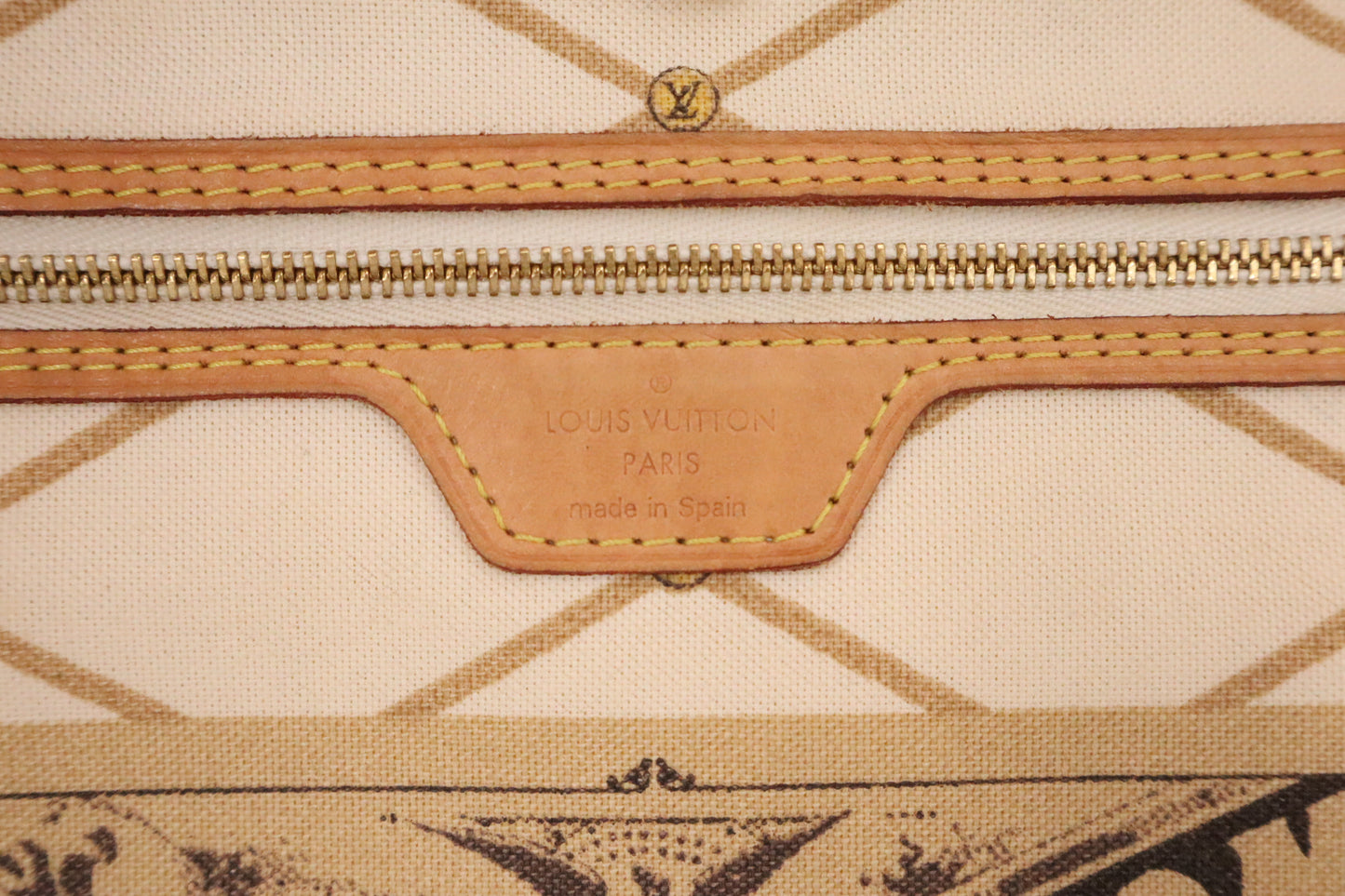 Louis Vuitton Neverfull MM in Summer Trunk Monogram Canvas