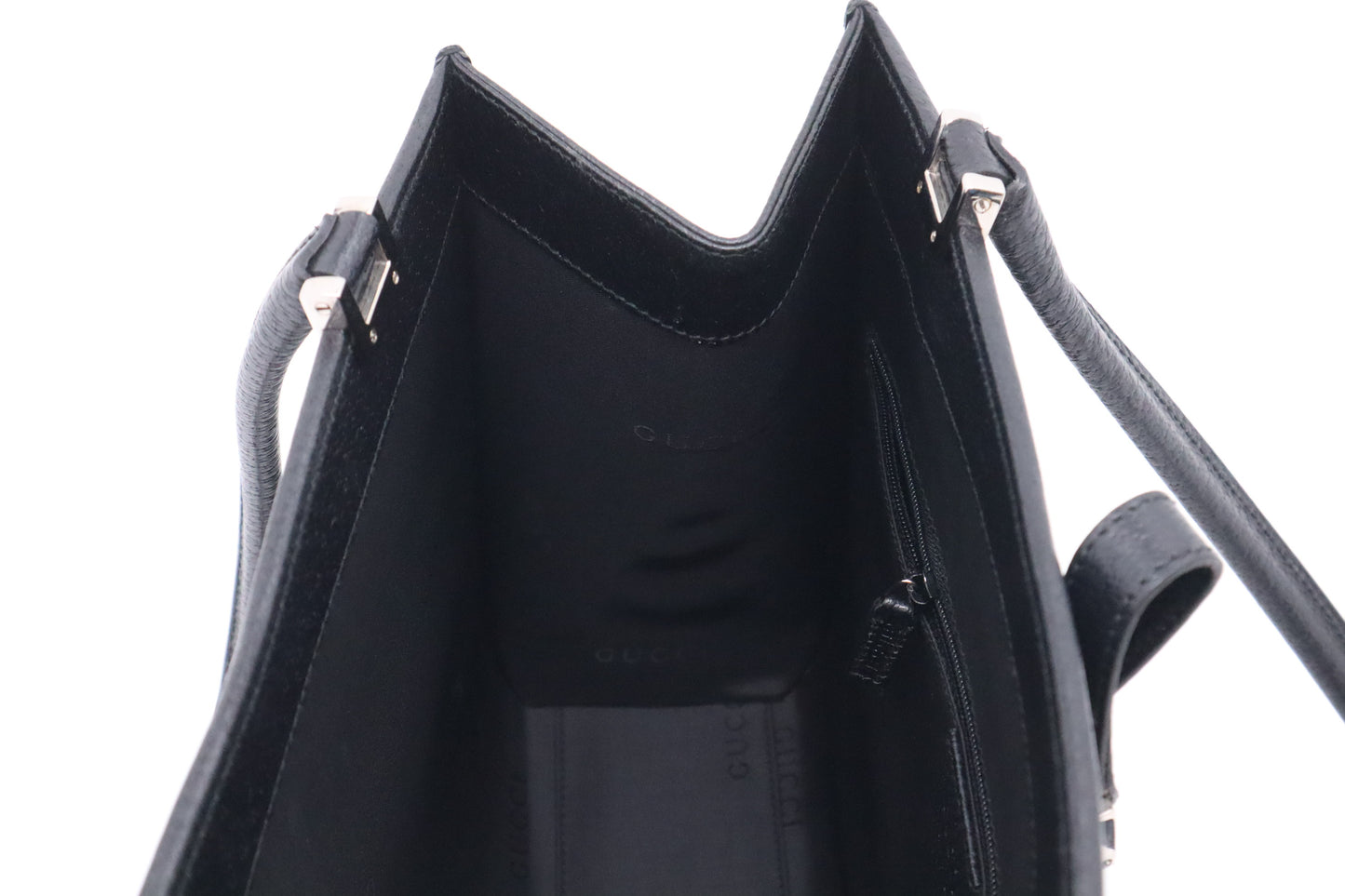 Gucci Jackie Shoulder Bag in Black Leather