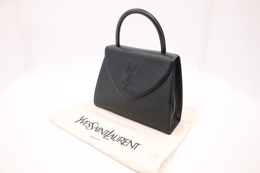 YSL Saint Laurent Handbag in Black Leather