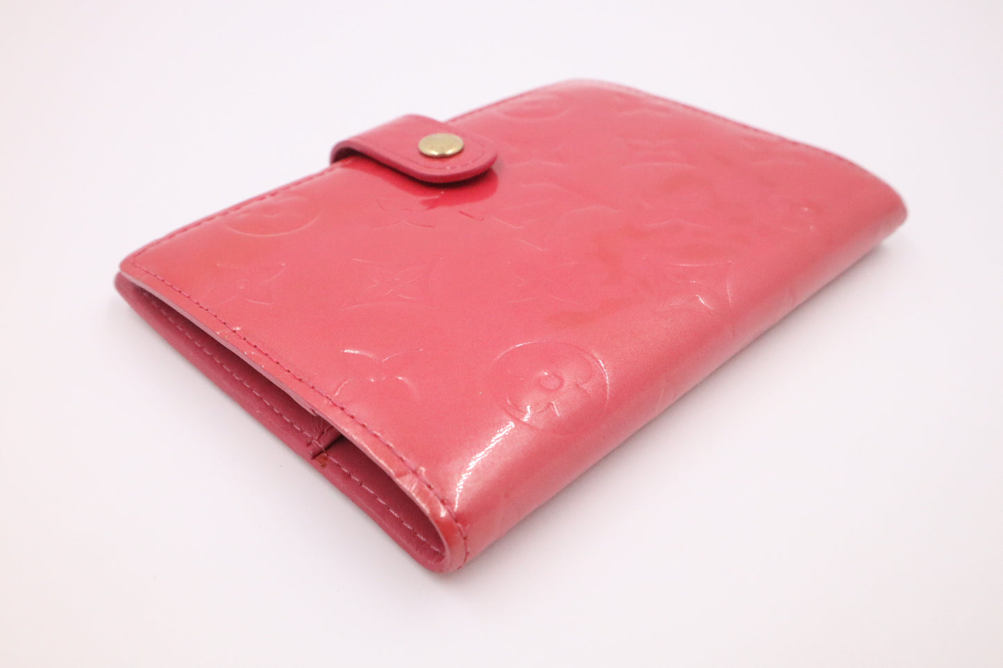 Louis Vuitton Agenda PM in Pink Vernis Leather