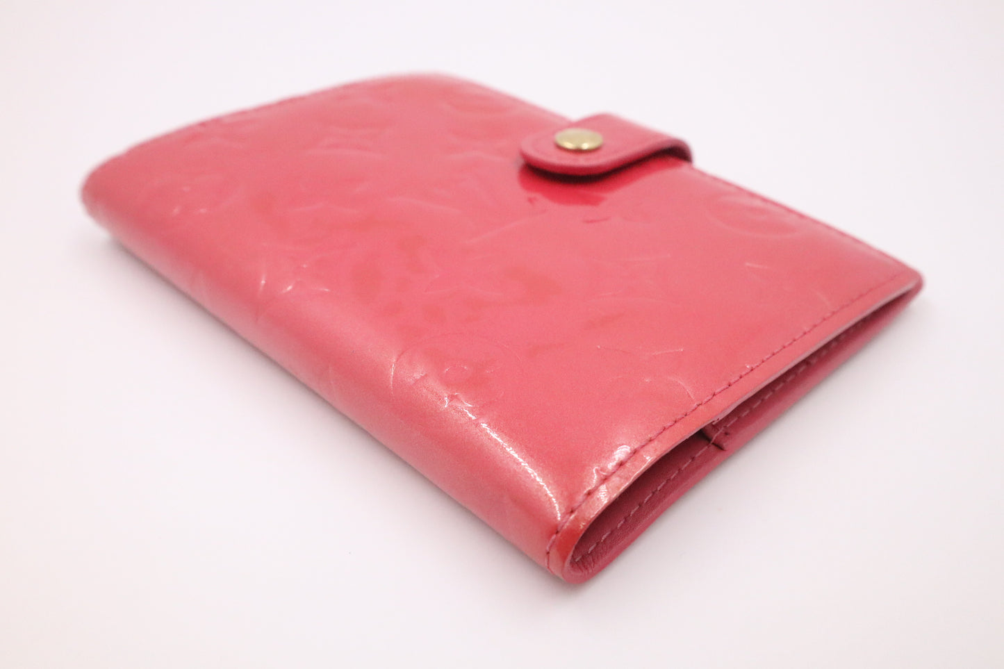 Louis Vuitton Agenda PM in Pink Vernis Leather