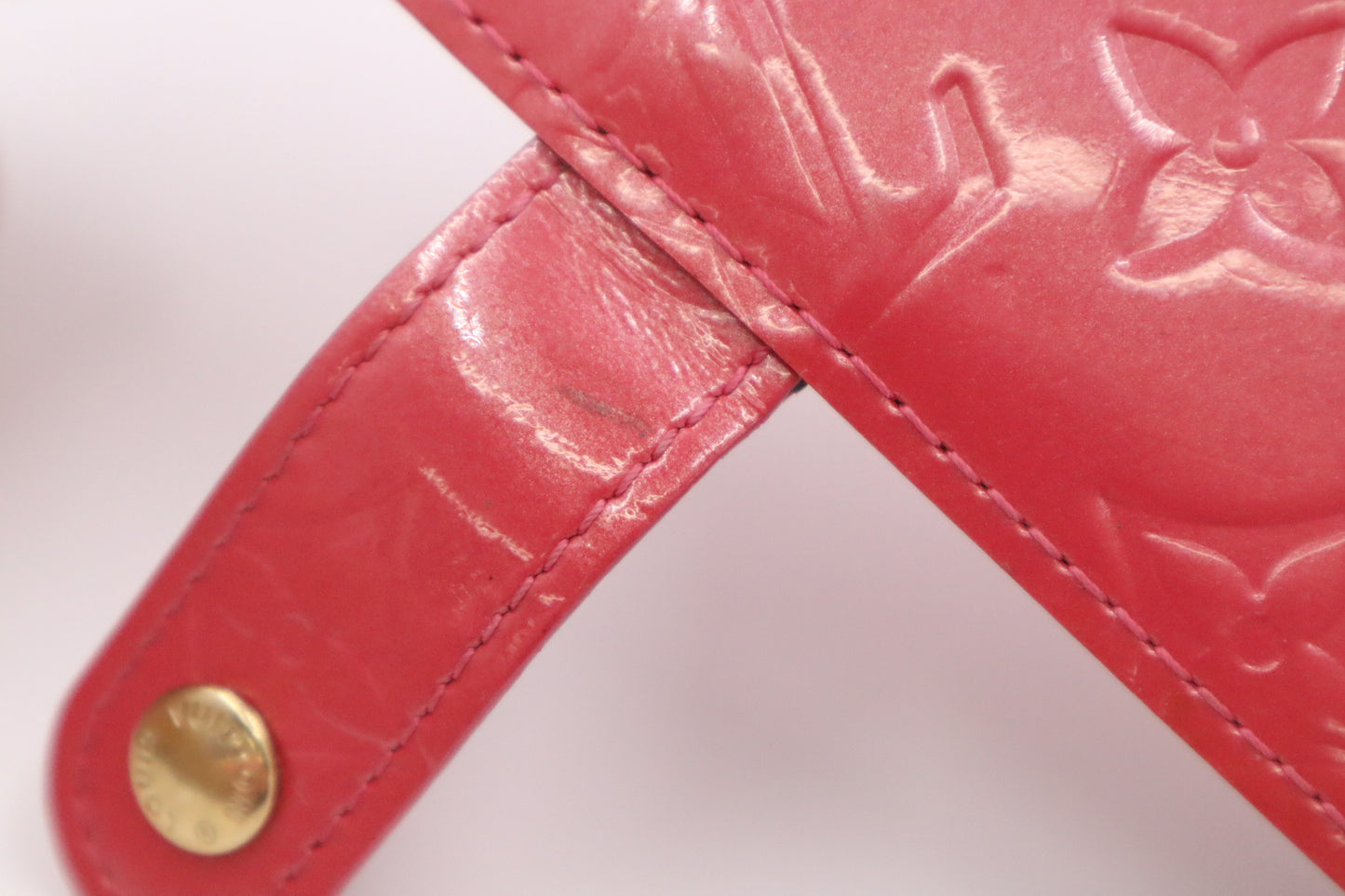Louis Vuitton Agenda PM in Pink Vernis Leather