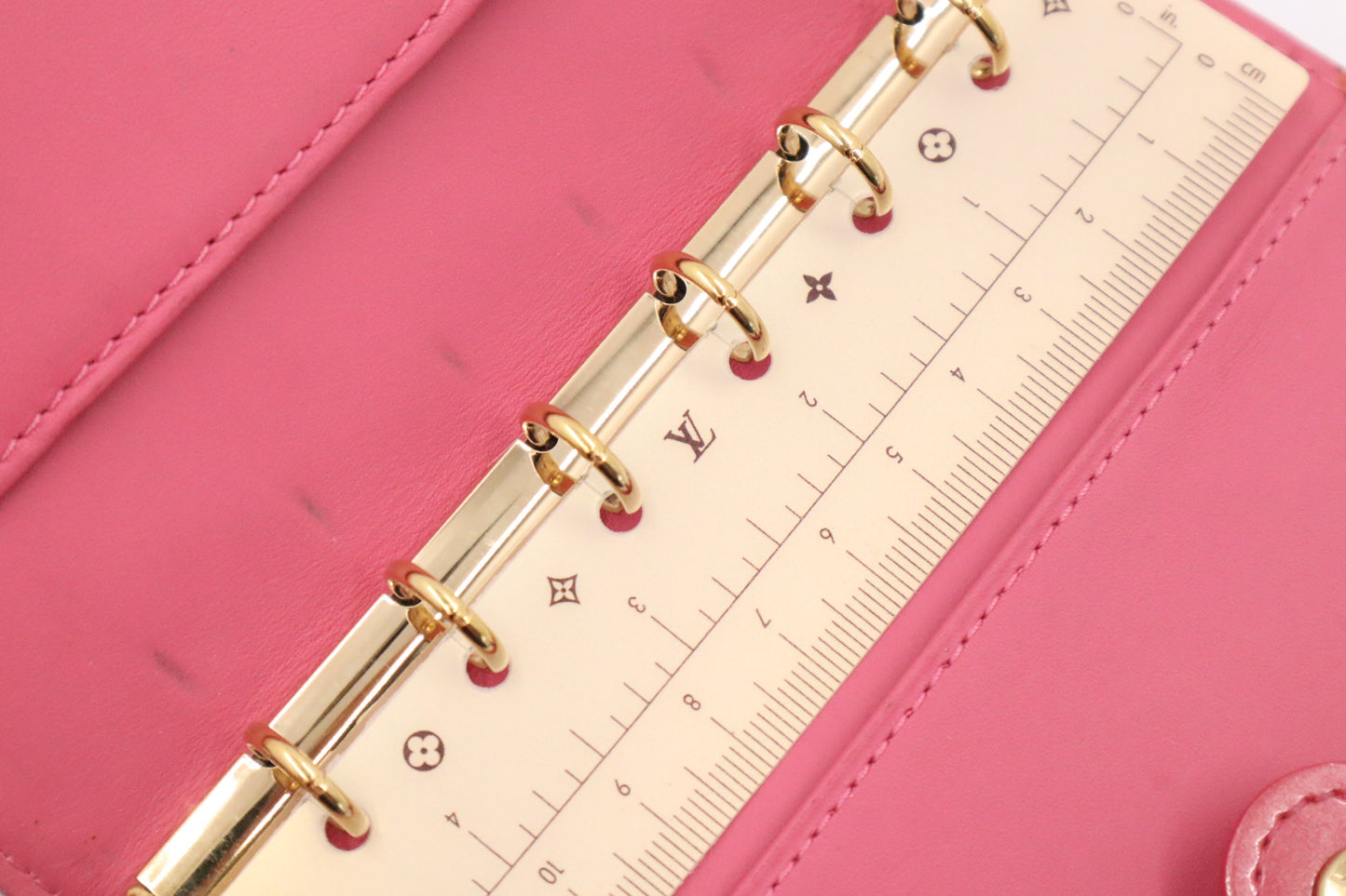 Louis Vuitton Agenda PM in Pink Vernis Leather